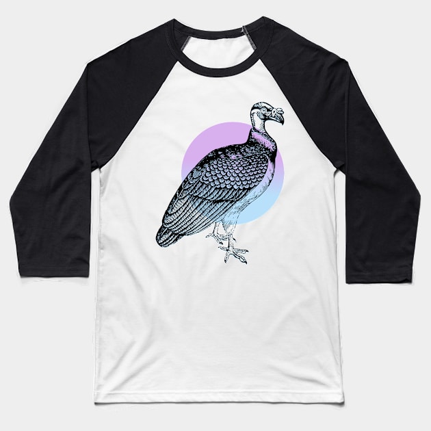 King Vulture bird Baseball T-Shirt by cecatto1994